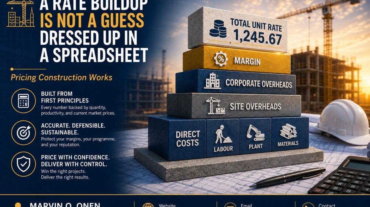 A Rate Buildup Is Not a Guess Dressed Up in a Spreadsheet